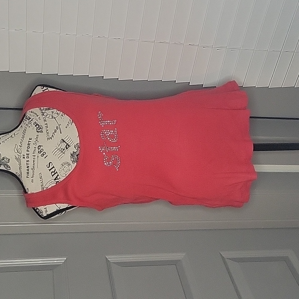 Lane Bryant Blingy Red "Star" Tank